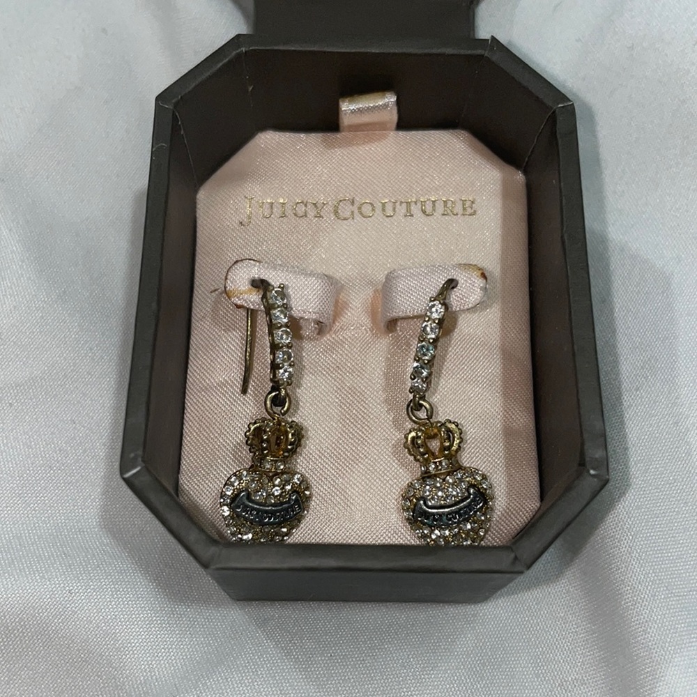 JUICY COUTURE Earrings **NEVER WORN**